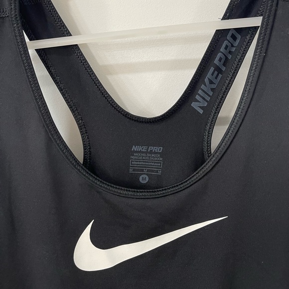 NIKE Black Tank Top, sz M - Picture 2 of 7